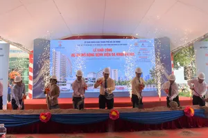 Lễ khởi công dự án mở rộng Bệnh viện Đa khoa Bà Rịa.