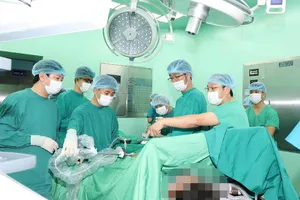 Ca phẫu thuật có sự phối hợp của 2 bệnh viện.