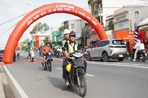 Đường Lò Lu khang trang sau nâng cấp, mở rộng