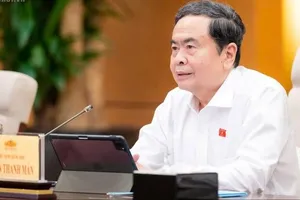 Chủ tịch Quốc hội Trần Thanh Mẫn cho ý kiến về công tác dân nguyện. Ảnh: Cổng thông tin điện tử Quốc hội 