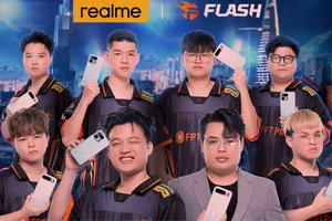 realme tiếp tục là đối tác Smartphone đồng hành cùng Team Flash Liên Quân Mobile chinh phục Đấu trường danh vọng mùa đông 2026