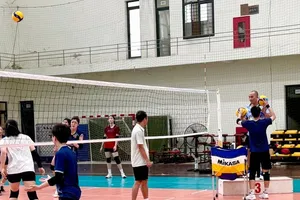 Cầu thủ bóng chuyền nữ Việt Nam còn 2 tuần tập luyện trước khi dự ASIAD 20 -2026 (Ảnh: MINH CHIẾN)
