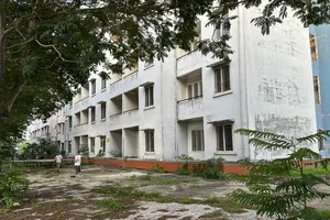 Những căn hộ tái định cư tại khu dân cư Vĩnh Lộc B, xã Tân Vĩnh Lộc, TPHCM nhiều năm bỏ trống