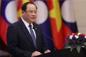 Chủ tịch Quốc hội Lào Sonexay Siphandone sắp thăm chính thức Việt Nam. Ảnh: Baochinhphu