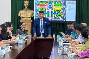 Ông Đoàn Hoài Trung, Chủ tịch Hội Nhiếp ảnh TPHCM, chia sẻ thông tin Lễ hội Nhiếp ảnh Quốc tế TPHCM lần thứ 3 năm 2026.