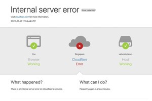 Cloudflare发生严重故障 大量网站无法访问