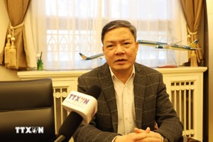 越南驻中国商务参赞农德来。 图自越通社