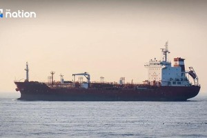 泰国一艘油船。