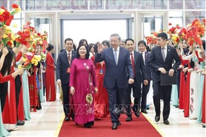 党中央总书记、国家主席苏林出席大会。