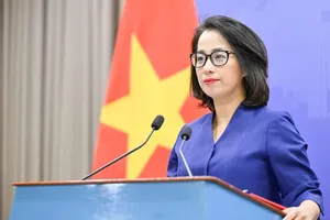 越南外交部发言人范秋姮。