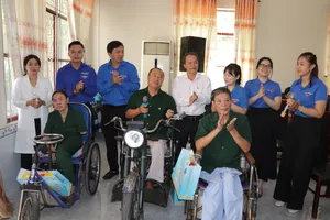 Ấm áp xuân về ở Trung tâm điều dưỡng Long Đất