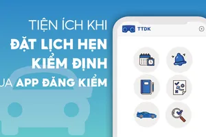 Tiện ích khi đặt lịch hẹn kiểm định qua app đăng kiểm