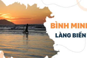 Bình minh làng biển