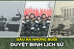 Dấu ấn những buổi duyệt binh lịch sử 