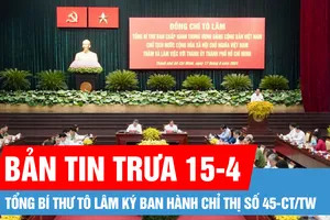 Bản tin trưa 15-4: Tổng Bí thư Tô Lâm ký ban hành Chỉ thị về Đại hội XIV của Đảng