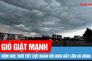 Podcast bản tin trưa 30-6: Bắc bộ mưa lớn diện rộng, cảnh báo gió giật mạnh trên biển