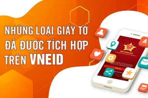 Những loại giấy tờ đã được tích hợp trên ứng dụng VNeID