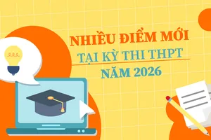 Nhiều điểm mới tại kỳ thi tốt nghiệp THPT năm 2026