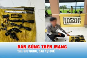 Podcast bản tin ANTT 21-10: Phát hiện 2 trường hợp bán súng trên các nhóm kín