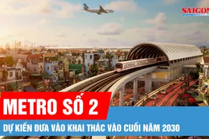 UBND TPHCM tổ chức lễ khởi công dự án Metro số 2 (Bến Thành - Tham Lương)