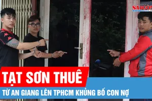Bắt giữ nhóm đối tượng từ An Giang lên TPHCM tạt sơn đòi nợ