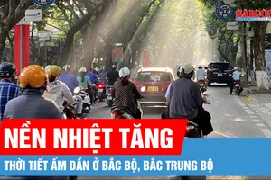 Nền nhiệt tăng, Bắc bộ, Bắc Trung bộ ấm dần