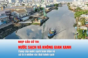Nhịp cầu cử tri: NƯỚC SẠCH VÀ KHÔNG GIAN XANH