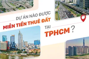 Dự án nào được miễn tiền thuê đất tại TPHCM?