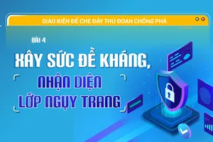 Giảo biện để che đậy thủ đoạn chống phá - Bài 4: Xây sức đề kháng, nhận diện lớp ngụy trang 