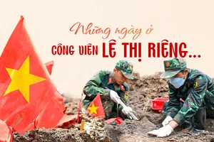 Những ngày ở Công viên Lê Thị Riêng...