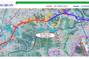 Hướng tuyến Metro số 2 Thủ Dầu Một - Tao Đàn