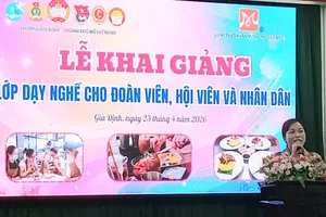  Hơn 100 người dân ở phường Gia Định được học nghề miễn phí