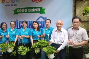 Phường Sài Gòn ra mắt công trình chung cư xanh - sạch - an toàn 