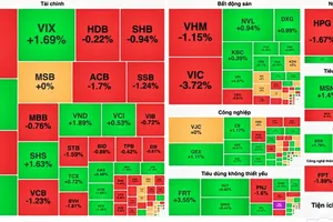 VN-Index大幅下跌，但股市上涨个股仍占上风。