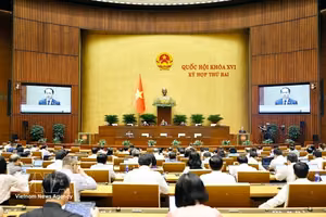 会议现场。图自越通社