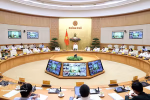 会议现场。图自越通社