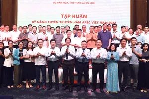 Tập huấn kỹ năng tuyên truyền Năm APEC Việt Nam 2027