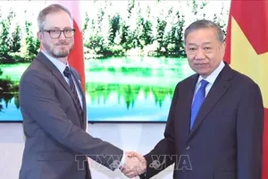 Tổng Bí thư, Chủ tịch nước Tô Lâm tiếp lãnh đạo Đảng Cộng sản Canada