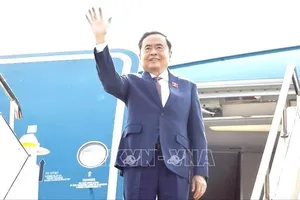 Chủ tịch Quốc hội Trần Thanh Mẫn kết thúc tốt đẹp chuyến thăm chính thức Trung Quốc. Ảnh: TTXVN