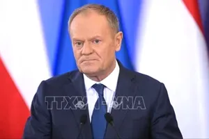 Thủ tướng Ba Lan Donald Tusk. PAP/ TTXVN