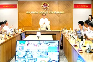 Đẩy nhanh tiến độ giải ngân trong lĩnh vực khoa học – công nghệ