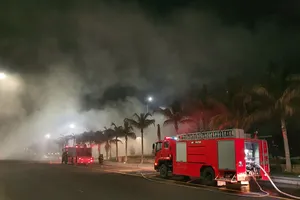 Cháy bar Sands Bay Club ở Phú Yên