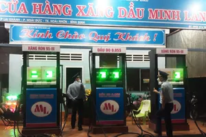 Bình Định giám sát, kiểm tra đột xuất 327 cửa hàng bán xăng dầu lẻ