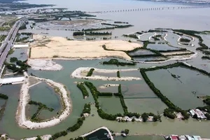 Cưỡng chế tài khoản của dự án lấp đầm Thị Nại nợ tiền thuê đất hơn 411 tỷ đồng