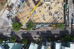 Nguyên nhân vụ sụt lún đất ở TP Quy Nhơn