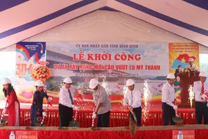 Khởi công cầu vượt lũ gần 150 tỷ đồng qua sông An Lão, tỉnh Bình Định