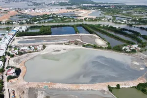 Nghiên cứu khai thác cát ở đầm Thị Nại phục vụ đường cao tốc Quy Nhơn - Pleiku