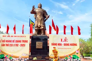 Trang trọng lễ giỗ lần thứ 233 của Hoàng đế Quang Trung