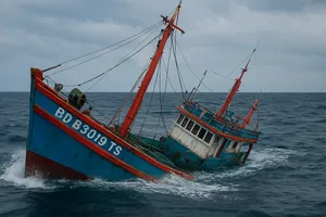 Vụ tàu dầu nước ngoài tông chìm tàu cá: Tìm thấy thi thể chủ tàu cá