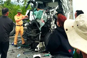 Tai nạn trên đường cao tốc qua Gia Lai, 2 người tử vong